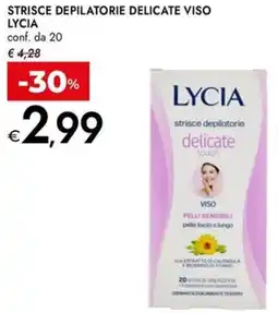 Bennet Strisce depilatorie delicate viso LYCIA offerta