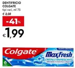 Bennet Dentifricio COLGATE offerta