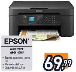 Unieuro EPSON WORKFORCE WF-2910DWF offerta