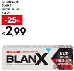 Bennet Dentifricio BLANX offerta