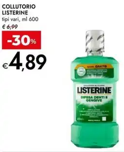 Bennet Collutorio LISTERINE offerta