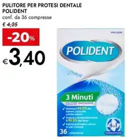 Bennet Pulitore per protesi dentale POLIDENT offerta