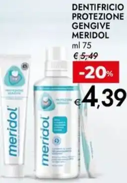 Bennet Dentifricio protezione gengive MERIDOL offerta
