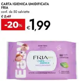 Bennet Carta igienica umidificata FRIA offerta