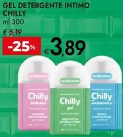 Bennet Gel detergente intimo CHILLY offerta