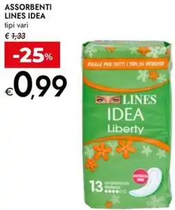 Bennet Assorbenti LINES IDEA offerta
