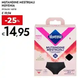 Bennet Mutandine mestruali NUVENIA offerta