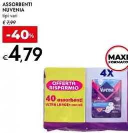 Bennet Assorbenti NUVENIA offerta