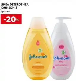 Bennet Linea detergenza JOHNSON'S offerta