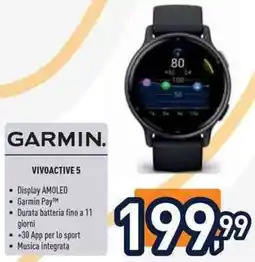 Unieuro GARMIN VIVOACTIVE 5 offerta