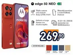 Unieuro Motorola edge 50 NEO offerta