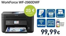 Unieuro Epson WorkForce WF-2960DWF offerta