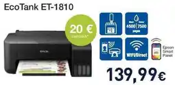 Unieuro Epson EcoTank ET-1810 offerta