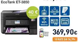 Unieuro Epson EcoTank ET-3850 offerta