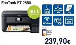 Unieuro Epson EcoTank ET-2850 offerta