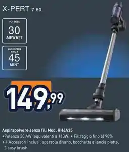 Unieuro Rowenta X-PERT 7.60 offerta