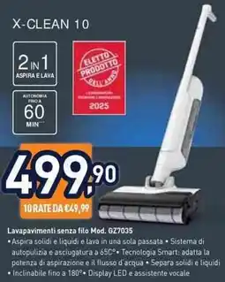 Unieuro Rowenta X-CLEAN 10 offerta