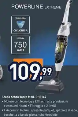 Unieuro Rowenta powerline extreme offerta