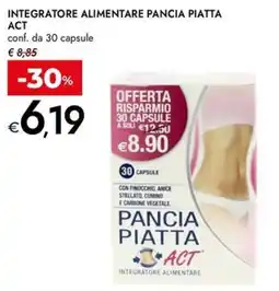 Bennet Integratore alimentare pancia piatta ACT offerta