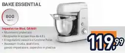 Unieuro Moulinex BAKE ESSENTIAL Impastatrice Mod. QA1601 offerta