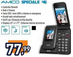Unieuro BRONDI AMICO SPECIALE 4G offerta