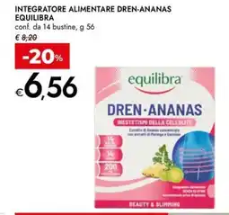 Bennet Integratore alimentare dren-ananas EQUILIBRA offerta