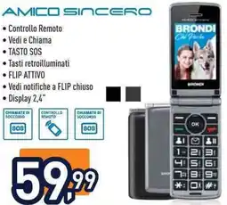 Unieuro Brondi amico sincero offerta
