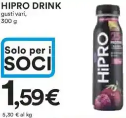 Ipercoop Hipro drink offerta