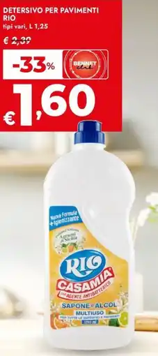 Bennet Detersivo per pavimenti RIO offerta