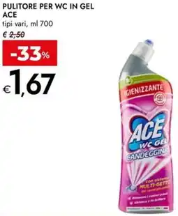 Bennet Pulitore per wc in gel ACE offerta