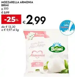Bennet Mozzarella armonia BRIMI offerta