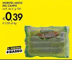 Bennet Wurstel misto del campo offerta
