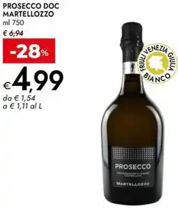 Bennet Prosecco doc martellozzo offerta