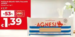 Bennet Pasta di grano 100% italiano AGNESI offerta