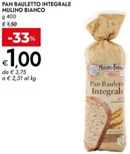 Bennet Pan bauletto integrale MULINO BIANCO offerta
