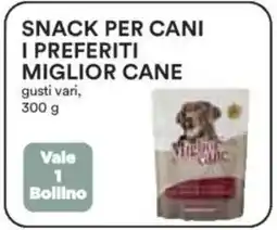 Ipercoop Snack per cani i preferiti miglior cane offerta