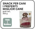 Ipercoop Snack per cani i preferiti miglior cane offerta