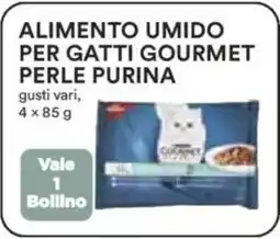 Ipercoop Alimento umido per gatti gourmet perle purina offerta