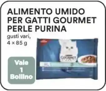 Ipercoop Alimento umido per gatti gourmet perle purina offerta