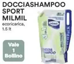 Ipercoop Docciashampoo sport MILMIL offerta