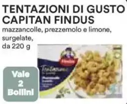 Ipercoop Tentazioni di gusto capitan findus offerta