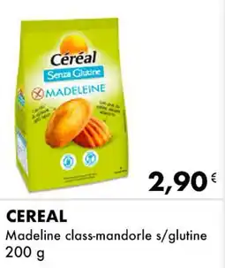 Iper Tosano CEREAL Madeline class-mandorle s/glutine offerta