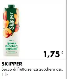 Iper Tosano SKIPPER Succo di frutta senza zucchero ass. offerta