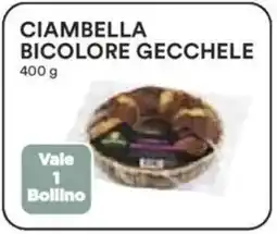 Ipercoop Ciambella bicolore gecchele offerta