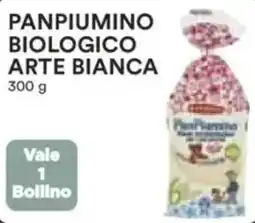 Ipercoop Panpiumino biologico arte bianca offerta