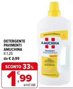 Iperal Detergente pavimenti amuchina offerta