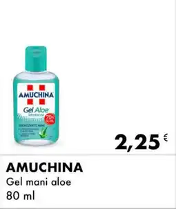 Iper Tosano AMUCHINA Gel mani aloe offerta