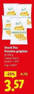 Lidl Snack Day Patatine grigliate offerta