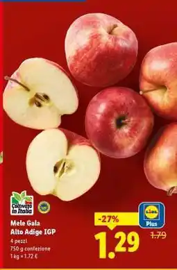 Lidl Mele Gala Alto Adige IGP offerta