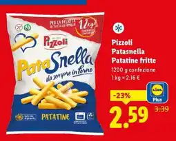 Lidl Pizzoli Patasnella Patatine fritte offerta